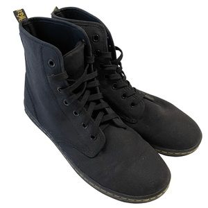 Dr. Martens Shoreditch Canvas Lace Up Boots Women’s Size 10